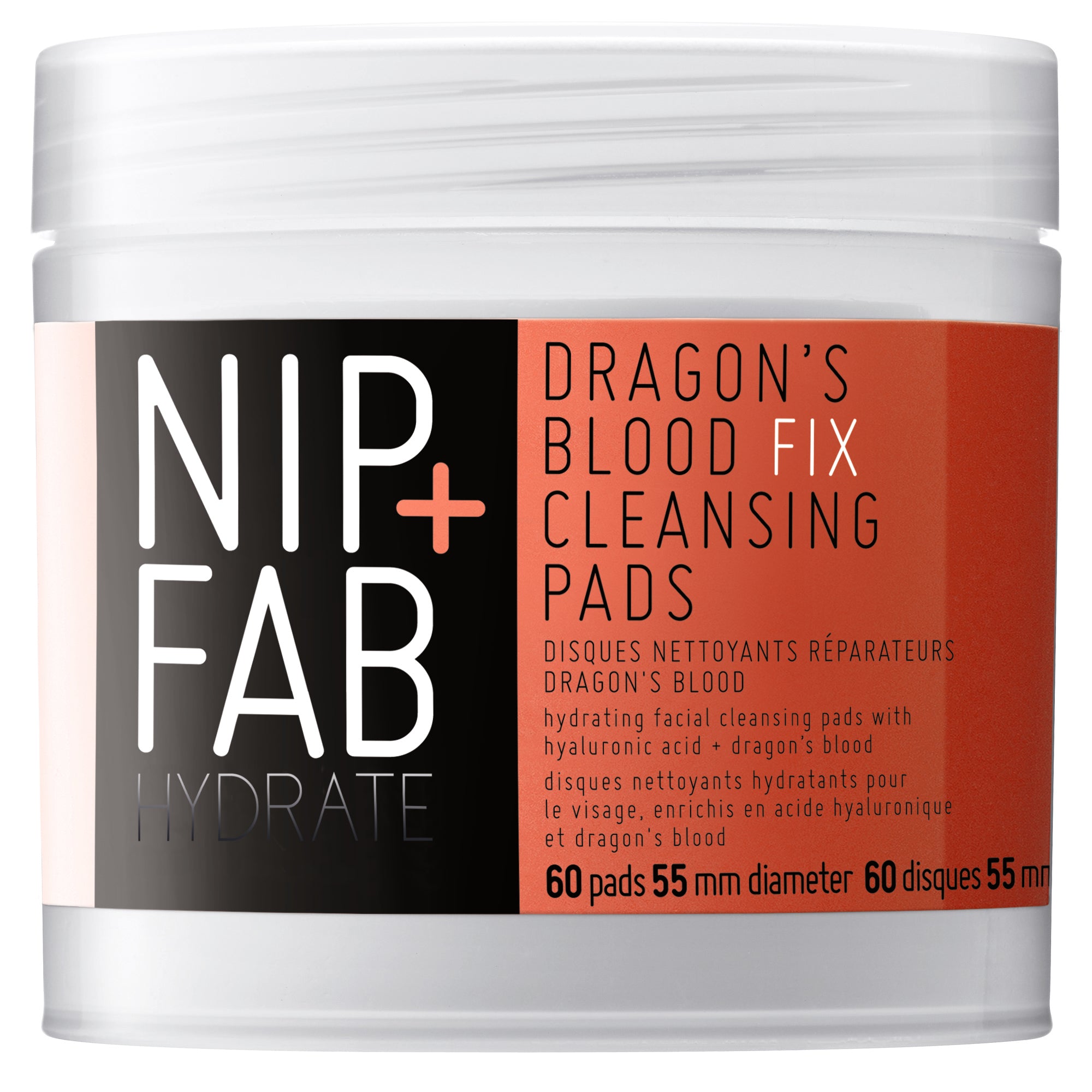 NIP+FAB DRAGON'S BLOOD FIX CLEANSING PADS